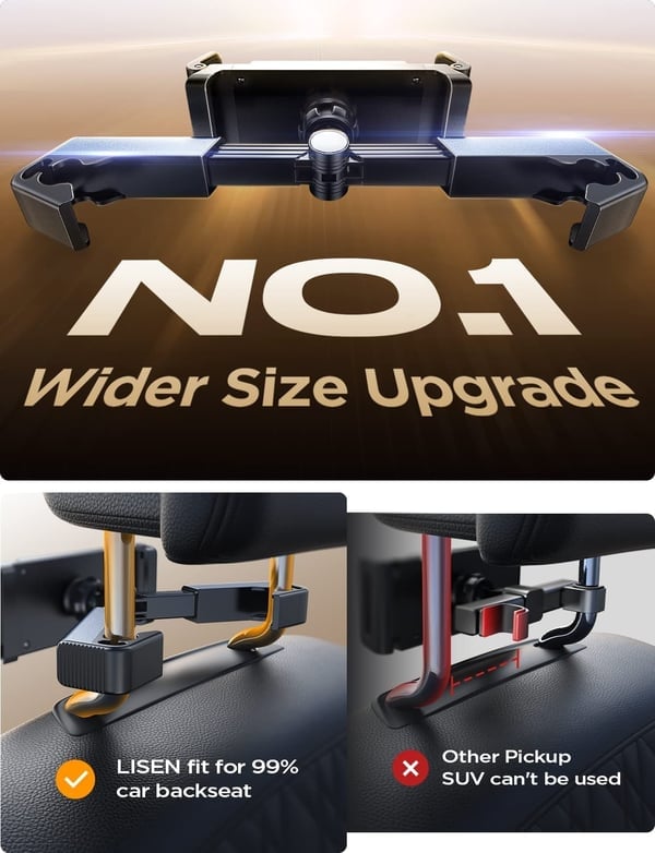 đ„ Headrest Tablet Mount