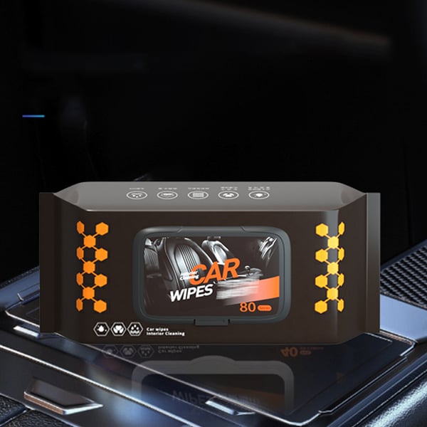 Car interior cleaning and polishing wipes(80 pcs/bag)
