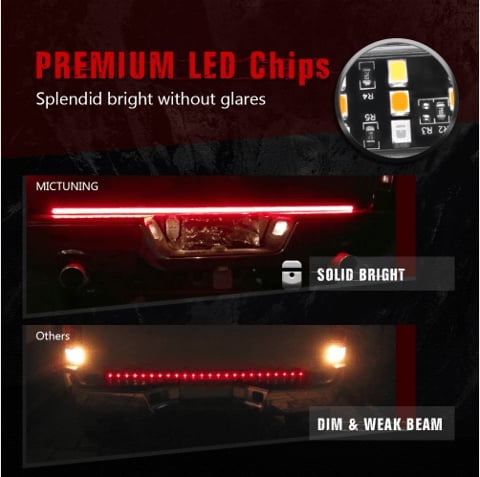 LED Tailgate Lights, Turn Signals and Driving and Reversing Lights