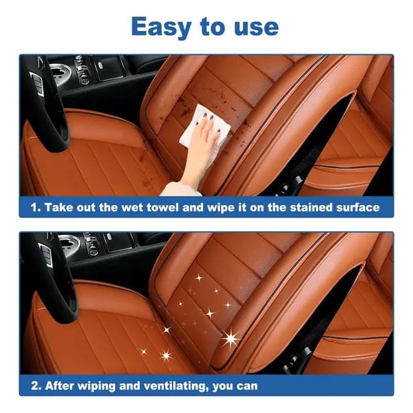 Car interior cleaning and polishing wipes(80 pcs/bag)