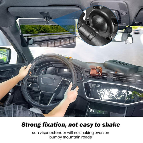 Universal Car Sun Visor - Polarized Glare Protection - Drive Comfortably in Any Sunlight