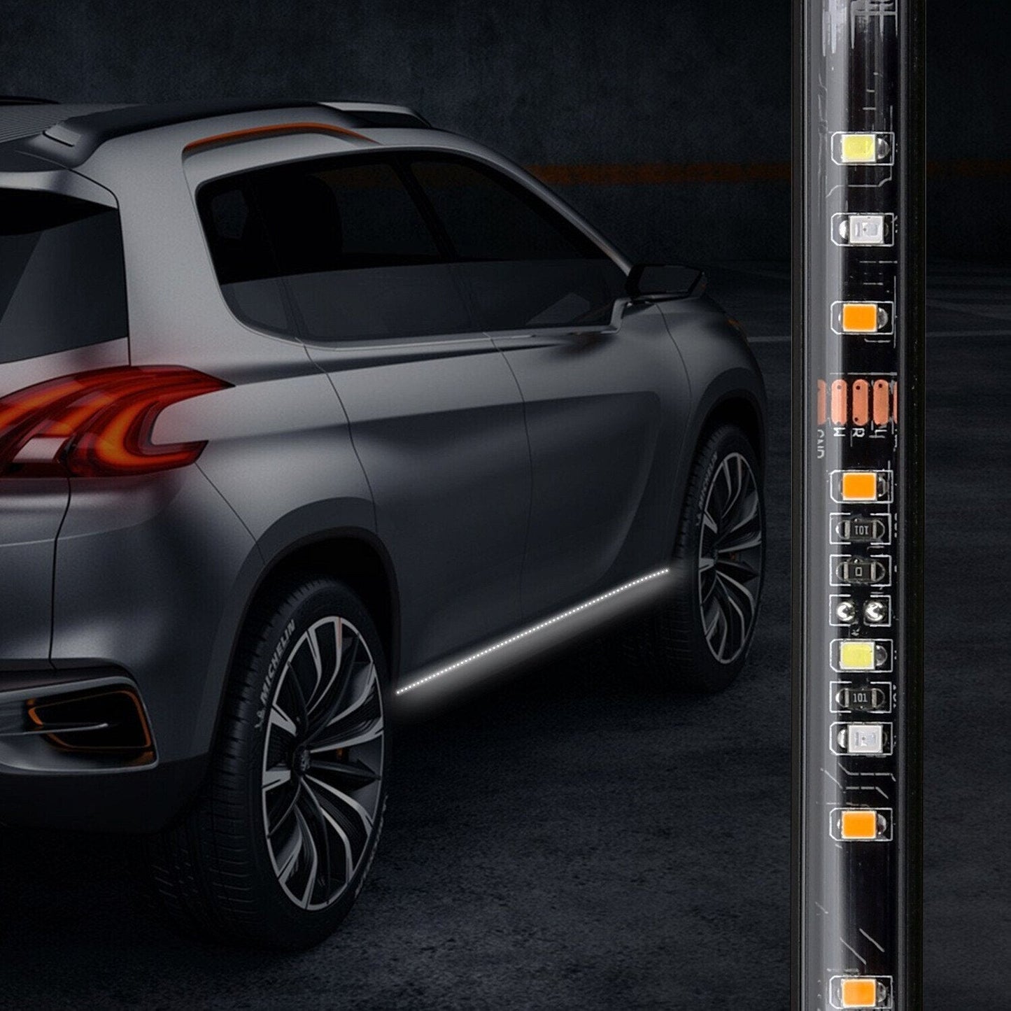 LED Tailgate Lights, Turn Signals and Driving and Reversing Lights