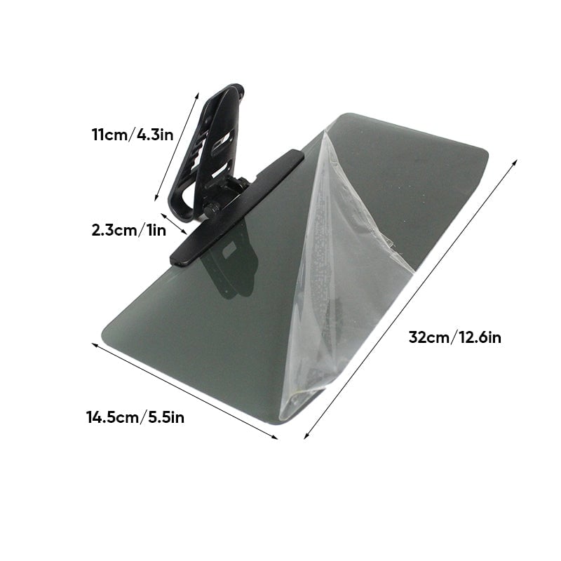 Universal Car Sun Visor - Polarized Glare Protection - Drive Comfortably in Any Sunlight