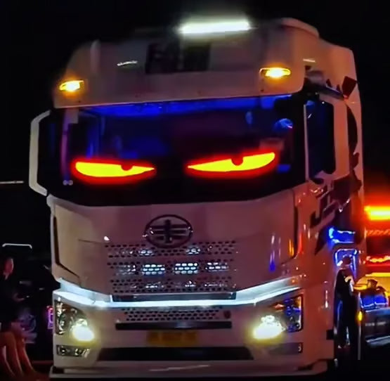 ✨DIY Car Dynamic LED Smart Colorful Eye Lamp Soft Screen