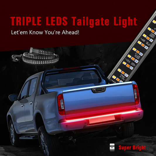 LED Tailgate Lights, Turn Signals and Driving and Reversing Lights