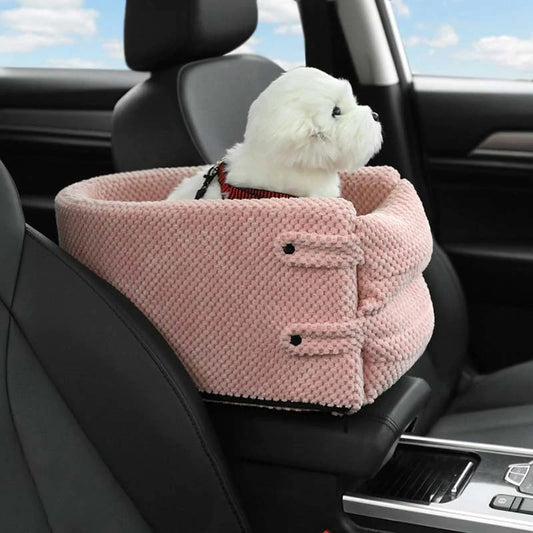 🔥 Snuggly-Safe Puppy Car Seat